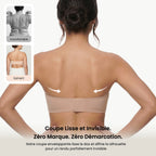 Soutien-Gorge Bandeau Sans Bretelles Invisible – Push-Up Léger Anti-Glisse