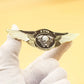 ins moto biker ailé crâne vintage – Broche métallique 120th anniversaire