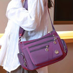 Sac à main femme multi-compartiments
