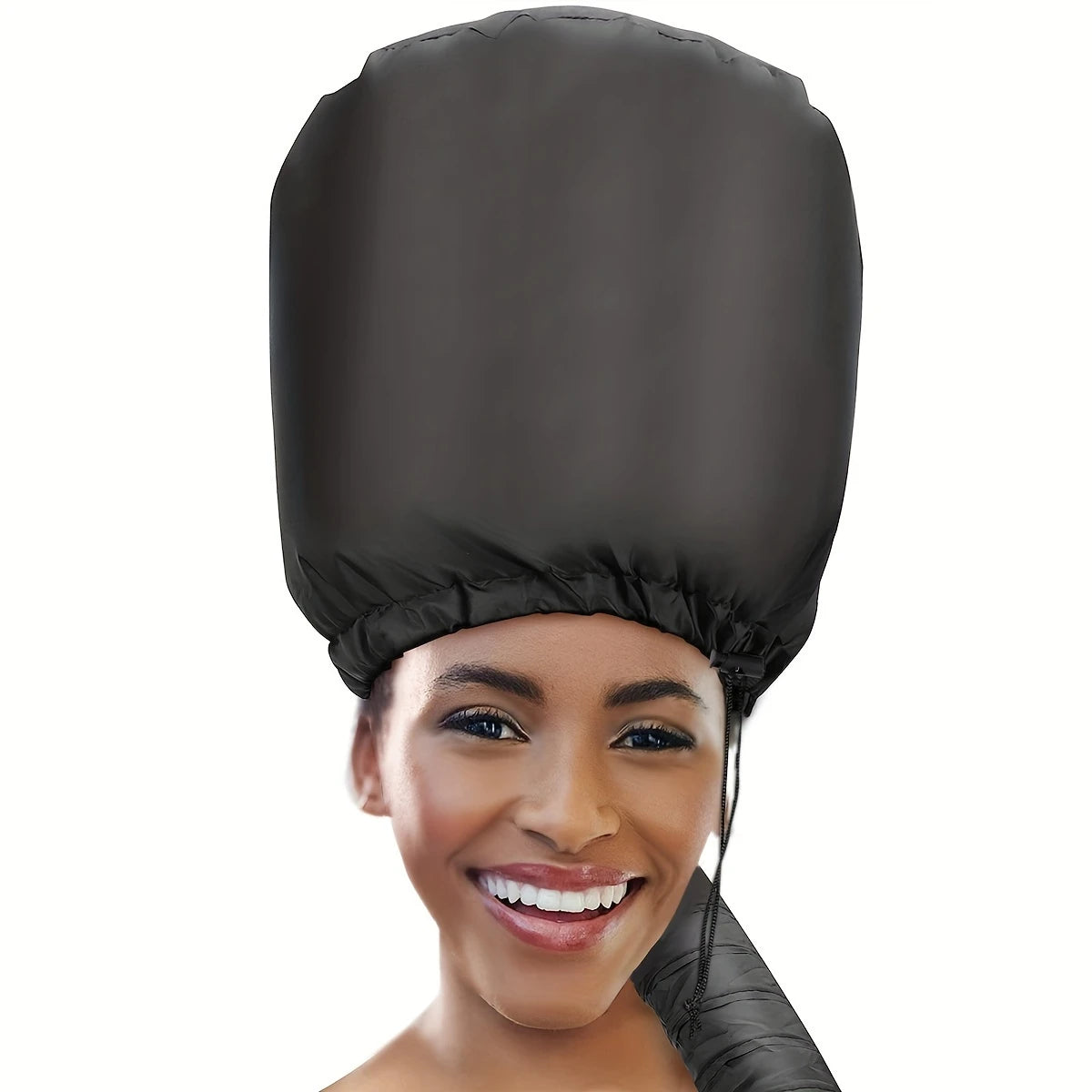 Bonnet Sèche-Cheveux à Air Chaud – Casque Souple Universel pour Soin, Boucles ou Mise en Plis