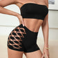 Ensemble bandeau et shorty ajouré – Lingerie confortable et sexy pour femme
