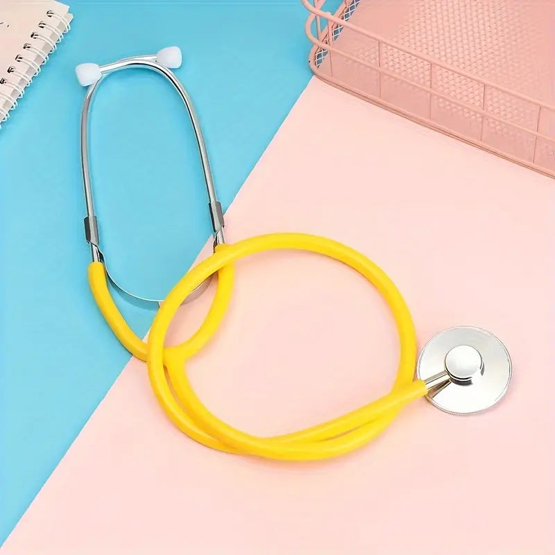 Stéthoscope Jouet Coloré pour Enfants – Accessoire de Jeu d’Imitation Docteur et Déguisement