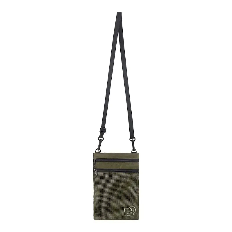 Sacoche tour de cou antivol Protège-passeport léger et discret avec poches zippées pour voyage sécurisé