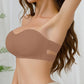 Soutien-Gorge Bandeau Sans Bretelles Femme – Lingerie Sexy Invisible Push-Up avec Coques Moulées