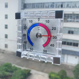 Thermomètre Transparent à Ventouse