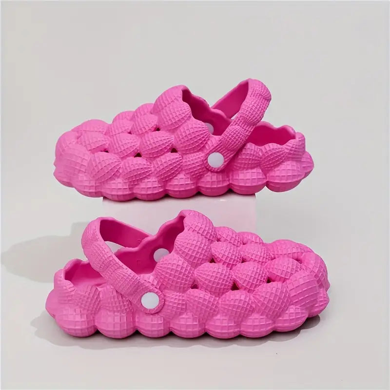 Sandales fille design bubble – Pantoufles légères et antidérapantes pour l’été