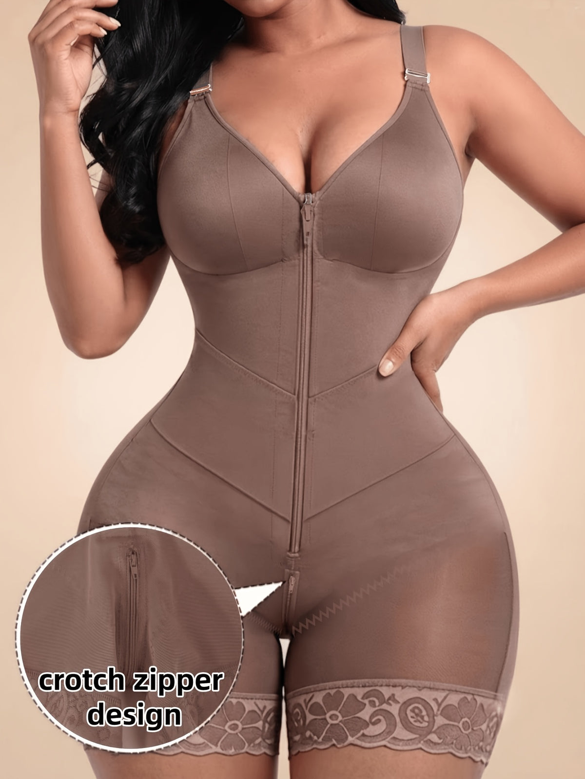 1pc Gaine de compression haute pour femmes