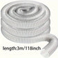 Tuyau Flexible Transparent Renforcé en PVC – Conduit Industriel Résistant pour Aspiration et Refoulement de Liquides
