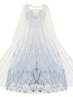 Robe Reine des Neiges fille