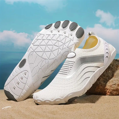 Chaussures aquatiques homme barefoot – Chaussures légères antidérapantes pour sport, plage et plein air