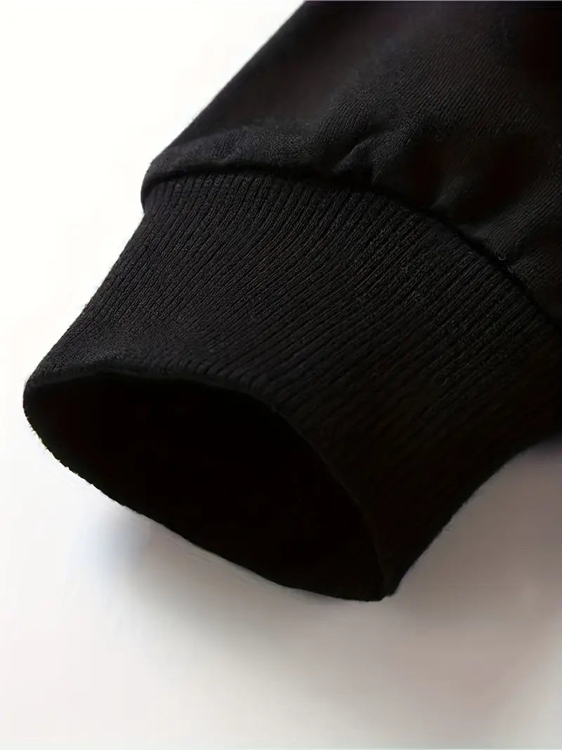 Sweat à capuche garçon bleu – Haut tendance avec imprimé Rubik’s Cube coloré, confortable et stylé