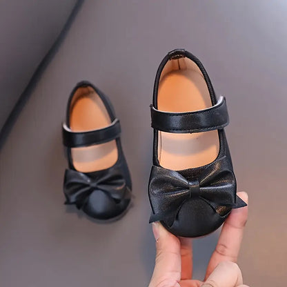 Ballerines fille élégantes avec nœud – Mocassins sans lacets confortables pour toutes occasions