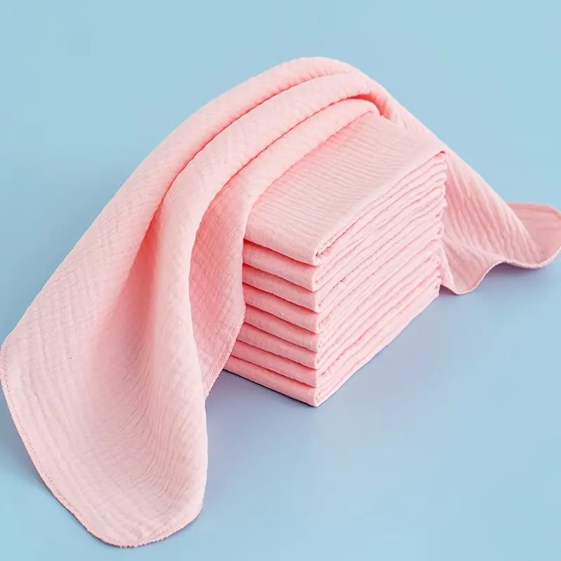 Lot de 8 Couches Lavables en Mousseline Ultra Douce – Respirantes et Réutilisables pour Bébé