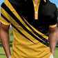 Polo de Golf Homme Bicolore – Respirant, Léger et Stylé pour Parcours Été