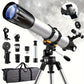 Télescope Astronomique avec Trépied et Accessoires – Observation Lunaire et Planétaire Éducative