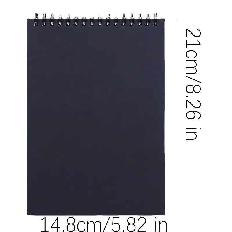 Carnet de dessin A4 à spirale – Papier blanc épais pour croquis, peinture et art créatif