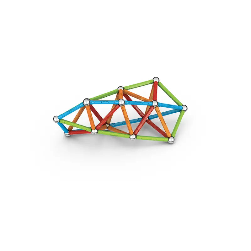 Jeu de construction magnétique coloré – Bâtonnets et billes aimantés pour créer ponts et structures 3D