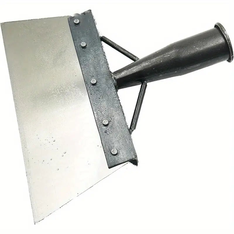 Binette de jardin en acier inoxydable  Outil de jardinage robuste pour désherber, bêcher et entretenir le sol
