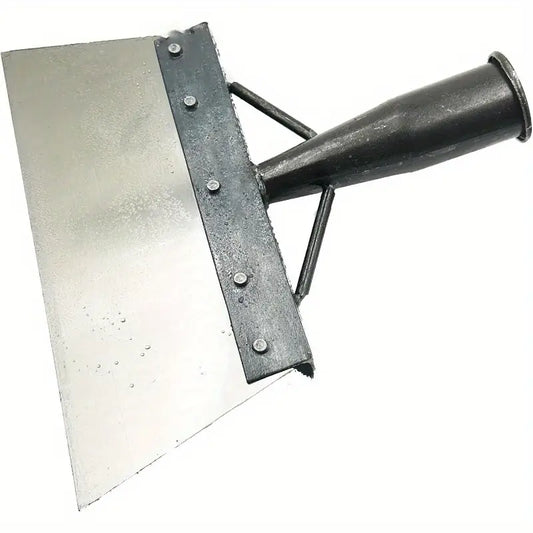Binette de jardin en acier inoxydable  Outil de jardinage robuste pour désherber, bêcher et entretenir le sol