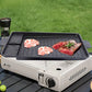 Plancha barbecue portable antiadhésive – Plaque de cuisson idéale pour camping, pique-nique et cuisine d’extérieur