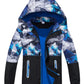Veste de Ski Enfant avec Capuche – Coupe-Vent Imperméable Chaude pour Sport et Extérieur