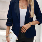 Blazer Femme Ouvert Manches 3/4