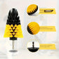 Brosses de nettoyage voiture pour perceuse – Kit 3/7 pièces multifonctions pour entretien intérieur et sièges