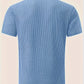 Polo de Golf Homme Respirant – Tissu Texturé avec Col à Boutons
