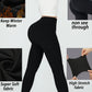 Leggings Femme Doublés Polaire Taille Haute