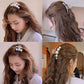 Pince cheveux mariage femme avec perles – Accessoire élégant pour coiffure de mariée