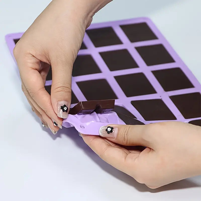 Moule en Silicone 24 Cavités pour Mini Barres d’Alimentation – Chocolat, Céréales et Snacks Maison