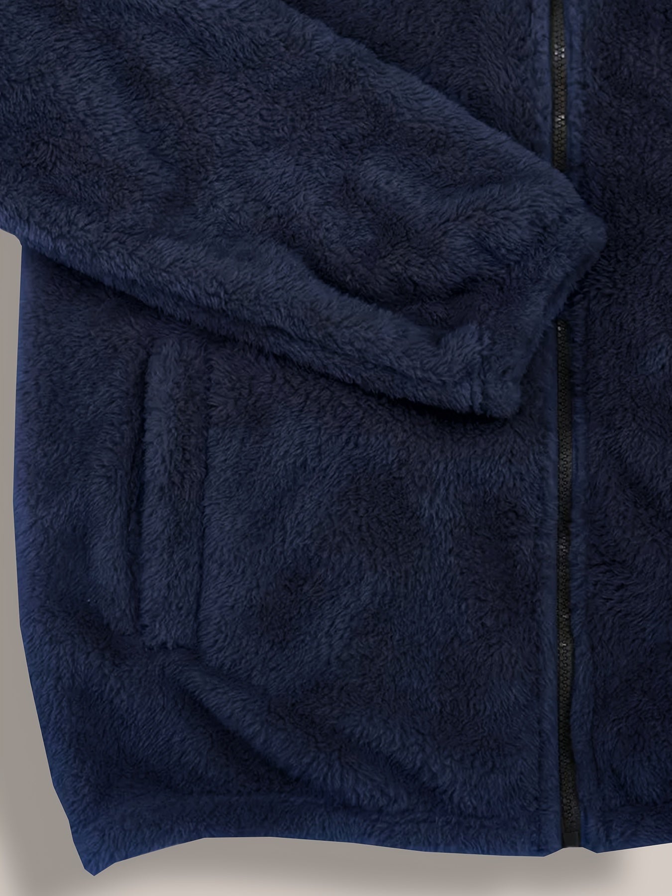 Prêt pour l'Hiver Veste à Capuche Gris Clair pour Hommes de Grande