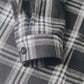 Chemise décontractée classique à carreaux pour homme