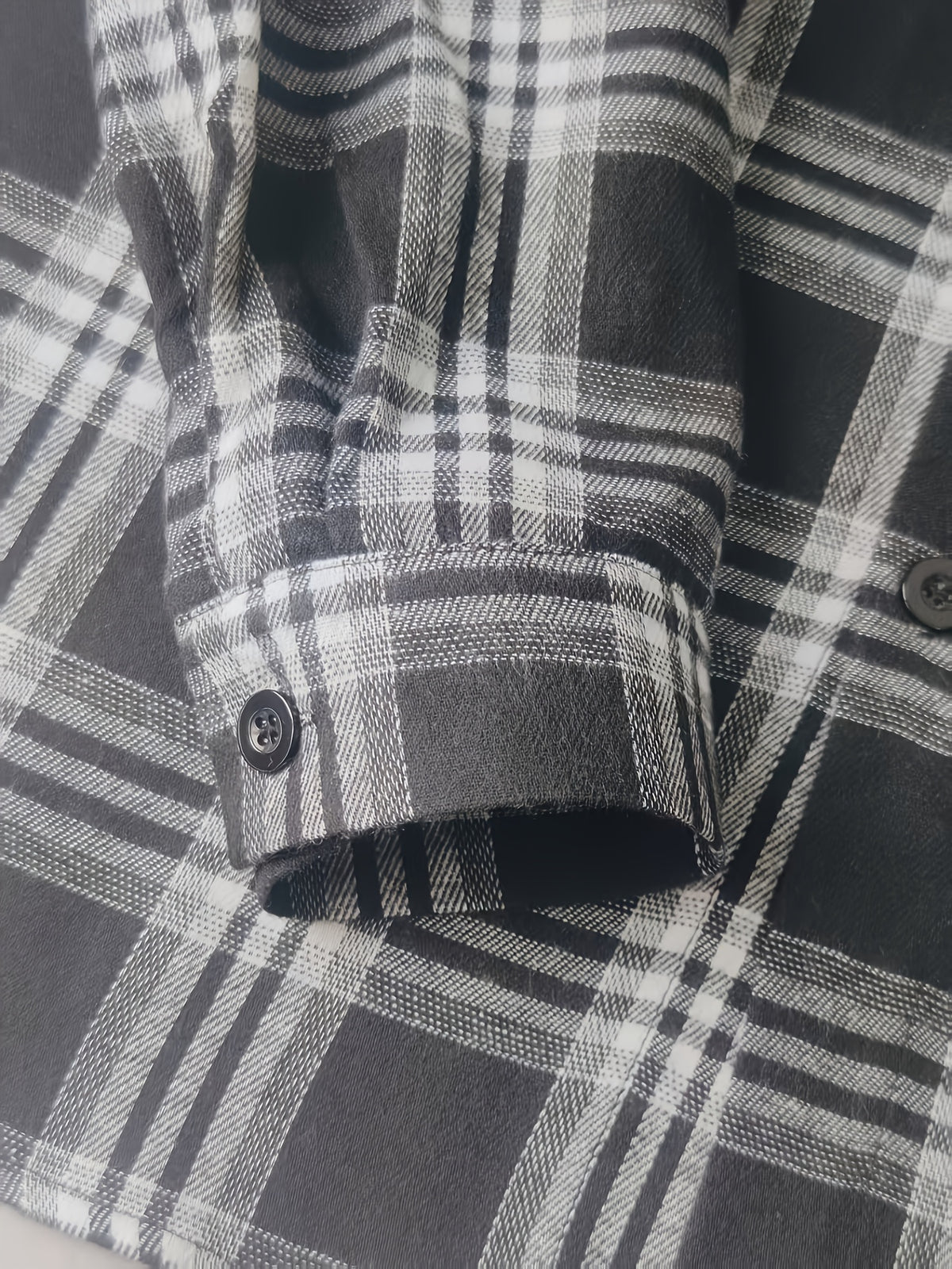 Chemise décontractée classique à carreaux pour homme
