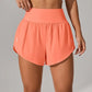 Short de sport femme taille haute – Short fitness respirant et confortable pour entraînement