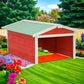 Abri de Jardin en Bois Design Cabane Extérieure Idéale pour Rangement, Outils et Tondeuse