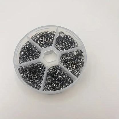 Lot d’Anneaux de Jonction en Métal – Accessoires de Bricolage pour la Création et Réparation de Bijoux