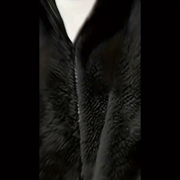Prêt pour l'Hiver Veste à Capuche Gris Clair pour Hommes de Grande