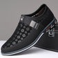 Mocassins habillés pour hommes avec des couleurs assorties, coloris Gris foncé