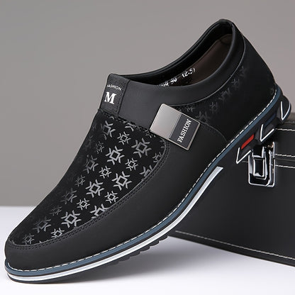 Mocassins habillés pour hommes avec des couleurs assorties, coloris Gris foncé