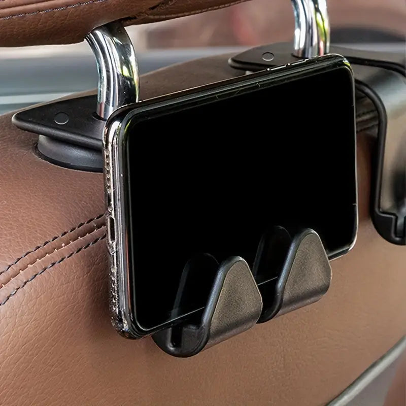 Support téléphone voiture appui-tête – Accessoire intérieur pour regarder films et GPS à l’arrière