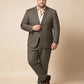 Costume 2 pièces uni pour homme grande taille