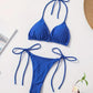 Bikini Femme 2 Pièces à Nouer – Maillot de Bain Triangle Dos Nu, Style Plage & Été Séduisant