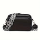 Sac bandoulière femme – Petit sac à main en cuir PU avec sangle ethnique réglable