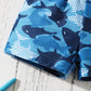 Maillot de bain garçon bleu motif requins – Short de bain confortable et tendance pour l’été
