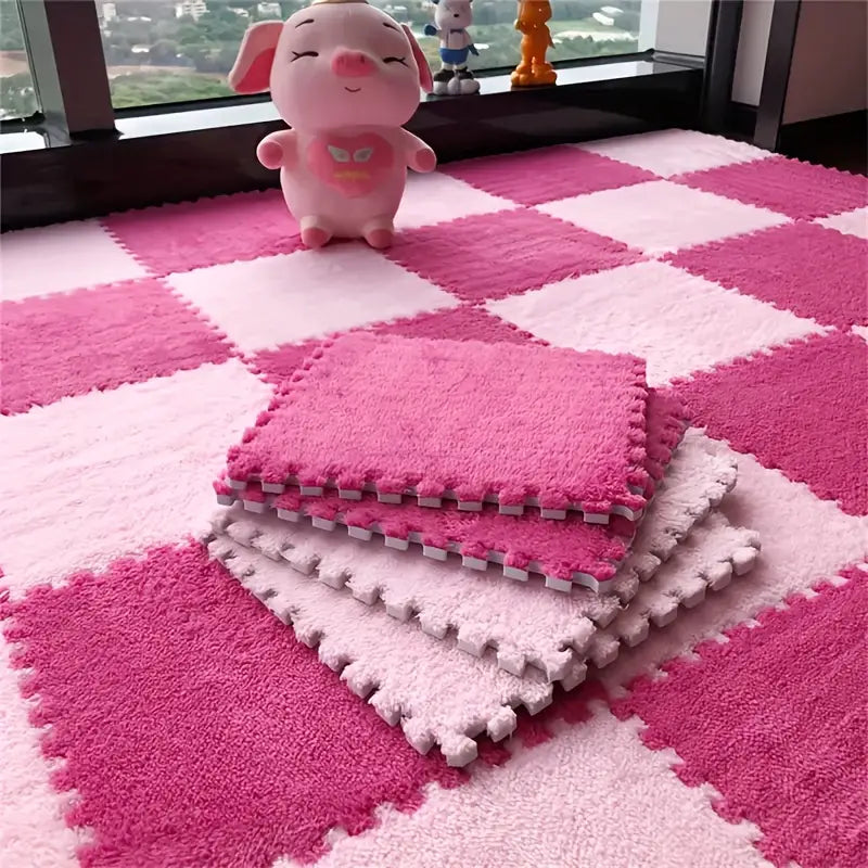 Tapis puzzle en mousse doux antidérapant – Sol sécurisé et décoratif pour chambre bébé