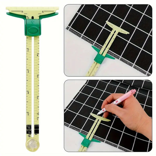 Lot de 3 jauges de profondeur pour outils de coupe – Règle de mesure précise pour affûtage, menuiserie et bricolage