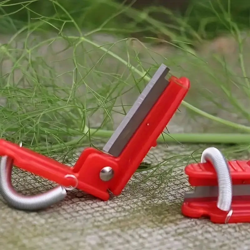Mini sécateur de précision à ressort – Outil de taille compact pour plantes, herbes et récolte fine