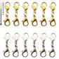 Attache Mousqueton Double en Métal Argenté – Fermoir Pratique pour Bijoux, Sacs et Porte-Clés