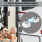 Butée de Porte Camping-Car Renforcée – Accessoire Antivent avec Base Large 5,3 cm pour Plus de Stabilité